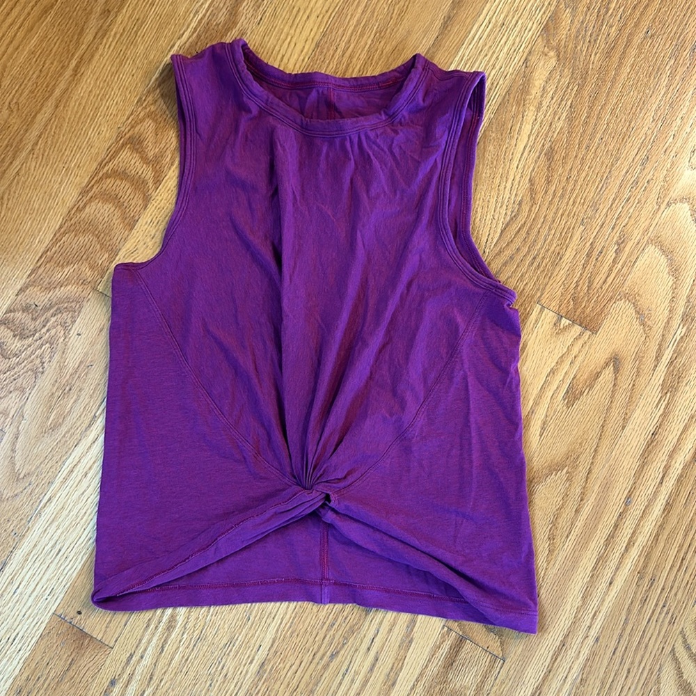 Lululemon twist-tie tank